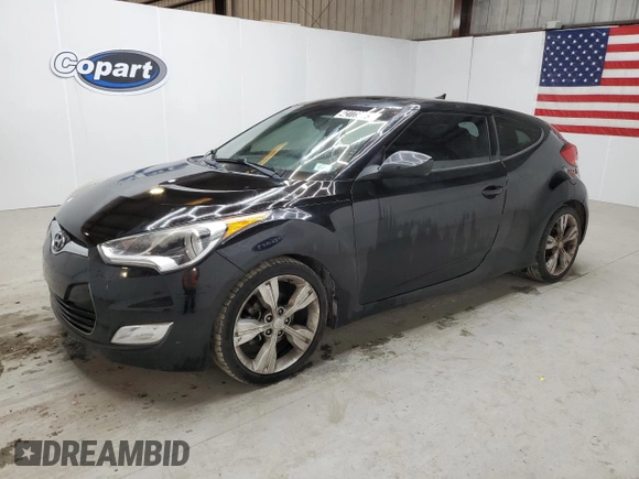 2017 Hyundai Veloster Value Edition with VIN KMHTC6AD3HU324505, listed as a Copart auction lot 50667195 with 92,050 mi miles and Clean Title. Bid and sale history available at carsss.com. Image 1.