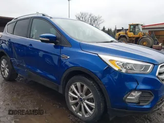 2017 Ford Escape Titanium with VIN 1FMCU9JD8HUA59000, listed as a IAAI auction lot 41559788 with 90,319 mi miles. Bid and sale history available at carsss.com. Image 6.