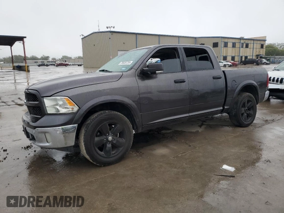 2015 Ram 1500 Outdoorsman z VIN 1C6RR6LT8FS639673, wystawiony jako Copart lot #79930724 z przebiegiem 160 354 mil mil oraz Szkoda całkowita • Salvage title. Historia ofert i sprzedaży dostępna na DreamBid. Obrazek 1.