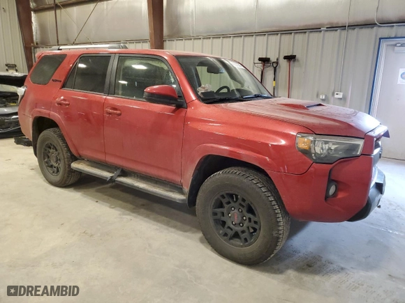 2017 Toyota 4Runner SR5 with VIN JTEBU5JR3H5469472, listed as a Copart auction lot 49537345 with 88,145 mi miles and Clean Title. Bid and sale history available at carsss.com. Image 4.