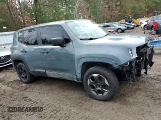 2017 Jeep Renegade Sport with VIN ZACCJBAB8HPF01536, listed as a Copart auction lot 43922765 with 145,883 mi miles and Non Repairable. Bid and sale history available at carsss.com. Image 4.