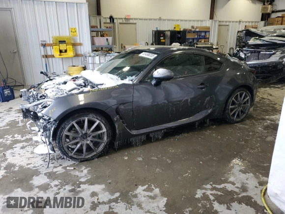 2022 Subaru BRZ Limited with VIN JF1ZDBF11N8701877, listed as a Copart auction lot 41496355 with 23,303 mi miles and Salvage title. Bid and sale history available at DreamBid. Image 1.