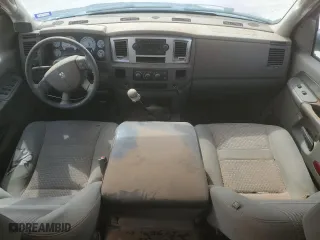 2007 Dodge Ram 2500 SLT with VIN 3D7KR28A07G826219, listed as a Copart auction lot 50752995 with 0 mi miles and Salvage Title. Bid and sale history available at carsss.com. Image 8.