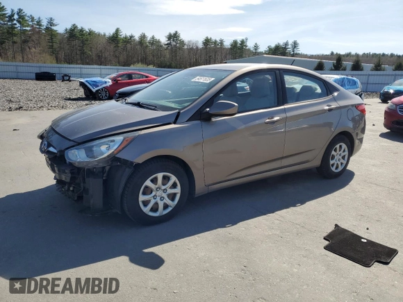 2014 Hyundai Accent GLS z VIN KMHCT4AE7EU690248, wystawiony jako Copart lot #54611635 z przebiegiem 95 051 mil mil oraz Szkoda całkowita • Salvage title. Historia ofert i sprzedaży dostępna na DreamBid. Obrazek 1.
