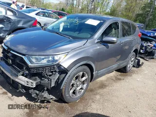 2017 Honda CR-V EX with VIN 2HKRW2H5XHH678674, listed as a IAAI auction lot 42039505 with 124,891 mi miles. Bid and sale history available at carsss.com. Image 18.