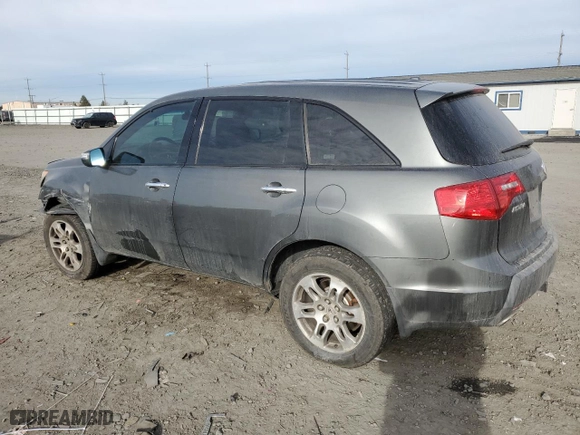 2007 Acura MDX with VIN 2HNYD28217H521785, listed as a Copart auction lot 42748145 with 143,108 mi miles and Salvage Title. Bid and sale history available at carsss.com. Image 2.