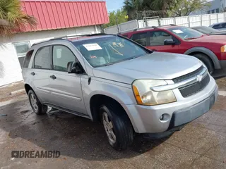2005 Chevrolet Equinox LS with VIN 2CNDL23F756022253, listed as a IAAI auction lot 41627638 with 209,973 mi miles. Bid and sale history available at carsss.com. Image 1.