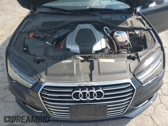2016 Audi A7 Prestige with VIN WAU2GAFC3GN162310, listed as a Copart auction lot 59275135 with 89,248 mi miles and Salvage title. Bid and sale history available at DreamBid. Image 11.