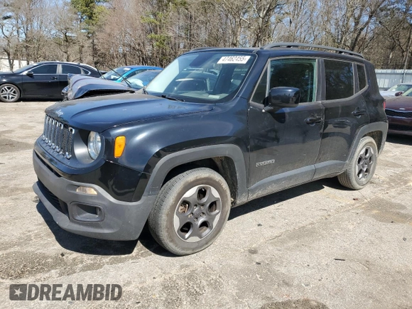 2015 Jeep Renegade Latitude with VIN ZACCJABH0FPB65418, listed as a Copart auction lot 47462455 with 98,010 mi miles and Clean Title. Bid and sale history available at carsss.com. Image 1.