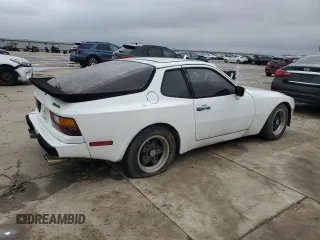 1984 Porsche 944 with VIN WP0AA094XEN452894, listed as a Copart auction lot 49852435 with 37,161 mi miles and Clean Title. Bid and sale history available at carsss.com. Image 3.