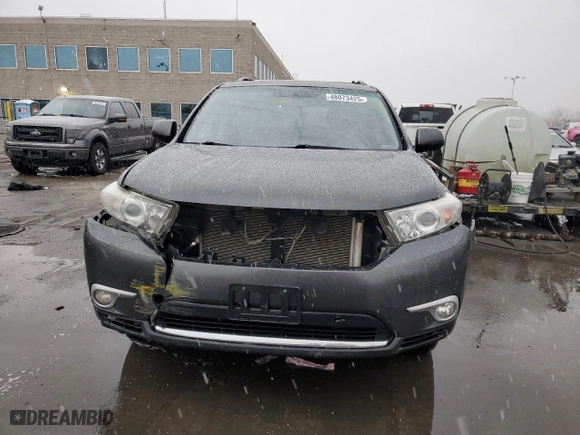 2011 Toyota Highlander with VIN 5TDBK3EH5BS057829, listed as a Copart auction lot 48073425 with 177,311 mi miles and Salvage Title. Bid and sale history available at carsss.com. Image 5.
