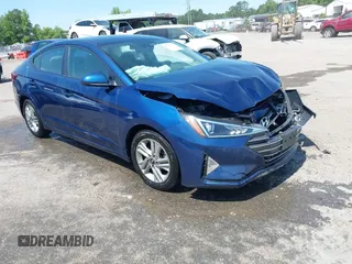 2020 Hyundai Elantra SEL with VIN 5NPD84LF1LH596650, listed as a IAAI auction lot 42300753 with 101,236 mi miles and . Bid and sale history available at DreamBid. Image 1.