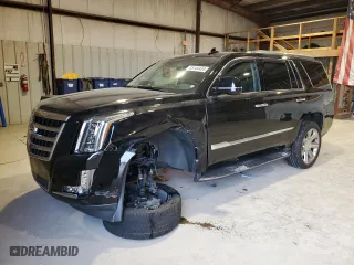 2018 Cadillac Escalade Premium Luxury with VIN 1GYS4CKJ0JR155000, listed as a Copart auction lot 85144404 with 46,259 mi miles and Salvage Title. Bid and sale history available at carsss.com. Image 1.