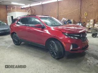 2024 Chevrolet Equinox RS с VIN 3GNAXWEG5RS105364, выставлен на аукционе Copart как лот 60456595 с пробегом 31 440 миль миль и Списание • Salvage title. История ставок и продаж доступна на DreamBid. Изображение 4.