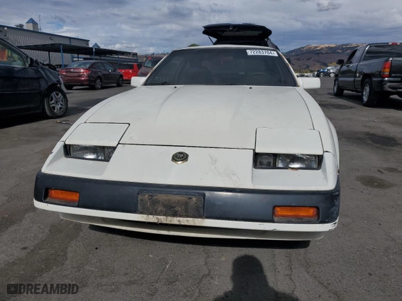 1985 Nissan 300ZX with VIN JN1HZ16S9FX050874, listed as a Copart auction lot 72283704 with NaN miles and Clean Title. Bid and sale history available at carsss.com. Image 5.