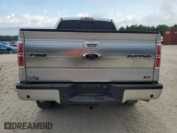 2010 Ford F-150 XL with VIN 1FTFW1EV6AFD84772, listed as a Copart auction lot 55763735 with Not provided miles and Salvage title. Bid and sale history available at DreamBid. Image 6.