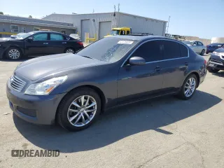 2007 Infiniti G35 Sedan Journey with VIN JNKBV61E07M729382, listed as a Copart auction lot 52576625 with 178,650 mi miles and Salvage Title. Bid and sale history available at carsss.com. Image 1.