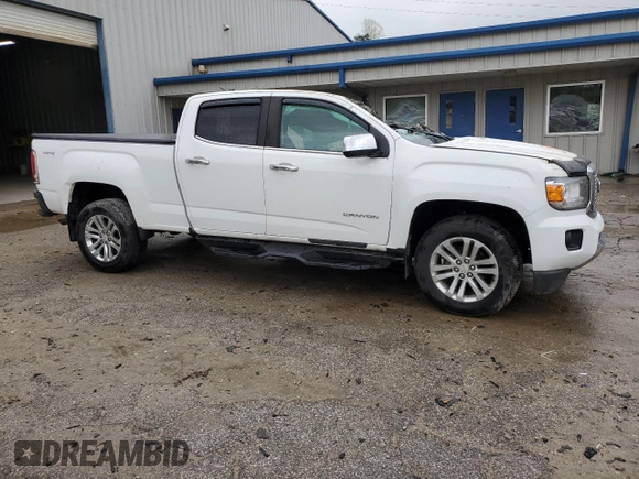 2018 GMC Canyon 4WD SLT with VIN 1GTG6DEN8J1266757, listed as a Copart auction lot 54166315 with Not provided miles and Salvage title. Bid and sale history available at DreamBid. Image 4.
