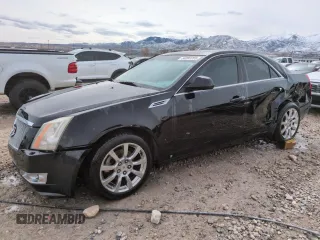 2009 Cadillac CTS AWD w/1SB with VIN 1G6DT57V190103855, listed as a Copart auction lot 50202255 with 249,540 mi miles and Salvage Title. Bid and sale history available at carsss.com. Image 1.
