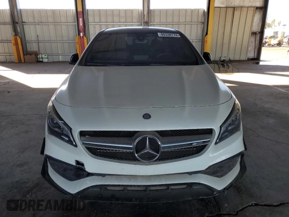 2017 Mercedes-Benz CLA 45 AMG with VIN WDDSJ5CB1HN453354, listed as a Copart auction lot 80338774 with 29,591 mi miles and Salvage Title. Bid and sale history available at DreamBid. Image 5.