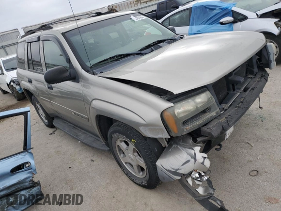 2003 Chevrolet TrailBlazer LTZ with VIN 1GNDT13S632267526, listed as a Copart auction lot 84616184 with 173,637 mi miles and Salvage Title. Bid and sale history available at DreamBid. Image 4.