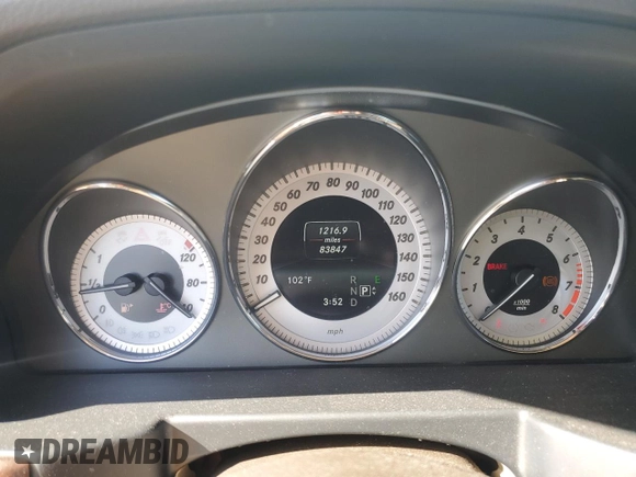 2015 Mercedes-Benz GLK 350 with VIN WDCGG5HB6FG432437, listed as a Copart auction lot 52983905 with 83,847 mi miles and Salvage Title. Bid and sale history available at DreamBid. Image 9.
