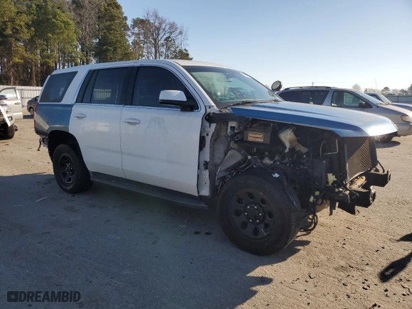 2016 Chevrolet Tahoe Commercial with VIN 1GNLCDEC0GR324786, listed as a Copart auction lot 43789455 with 60,829 mi miles and Clean Title. Bid and sale history available at carsss.com. Image 4.