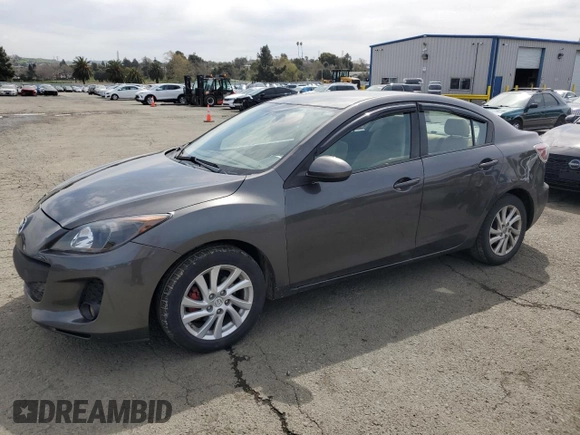 2012 Mazda 3 i Touring with VIN JM1BL1V73C1592150, listed as a Copart auction lot 50039815 with 111,193 mi miles and Salvage Title. Bid and sale history available at DreamBid. Image 1.