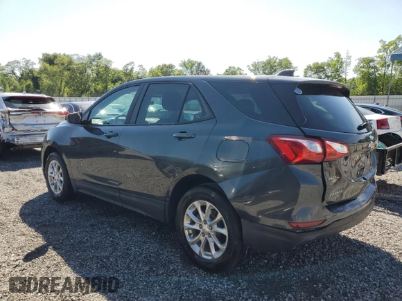 2021 Chevrolet Equinox LS z VIN 2GNAXHEV5M6144649, wystawiony jako Copart lot #54565055 z przebiegiem 61 987 mil mil oraz Szkoda całkowita • Salvage title. Historia ofert i sprzedaży dostępna na DreamBid. Obrazek 2.