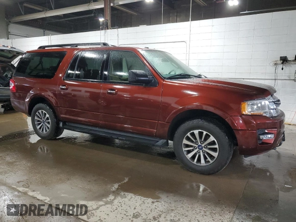 2017 Ford Expedition EL XLT with VIN 1FMJK1JT5HEA70665, listed as a Copart auction lot 73344324 with 133,181 mi miles and Salvage Title. Bid and sale history available at carsss.com. Image 4.