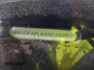 2010 Audi A4 Premium z VIN WAUDFAFL8AN028850, wystawiony jako IAAI lot #42319215 z przebiegiem Nie podano mil oraz . Historia ofert i sprzedaży dostępna na DreamBid. Obrazek 9.
