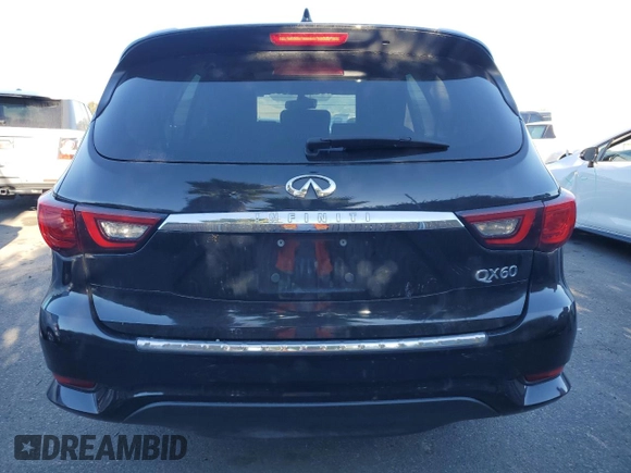 2020 Infiniti QX60 Luxe with VIN 5N1DL0MN9LC510053, listed as a Copart auction lot 46546345 with 28,164 mi miles and Salvage Title. Bid and sale history available at DreamBid. Image 6.