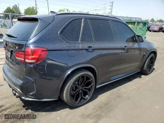 2015 BMW X5 M with VIN 5YMKT6C50F0C89393, listed as a Copart auction lot 65845844 with 78,304 mi miles and Salvage Title. Bid and sale history available at carsss.com. Image 3.