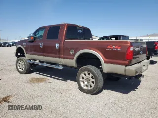 2008 Ford F-250 XL with VIN 1FTSW21R28EC23591, listed as a Copart auction lot 52433965 with 119,669 mi miles and Salvage title. Bid and sale history available at DreamBid. Image 2.
