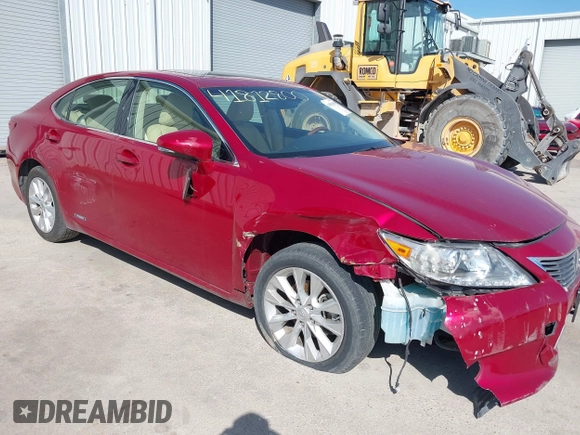 2013 Lexus ES 300h with VIN JTHBW1GG4D2001466, listed as a IAAI auction lot 41812800 with 110,662 mi miles and . Bid and sale history available at DreamBid. Image 17.