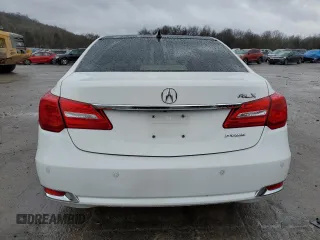 2016 Acura RLX Advance Pkg with VIN JH4KC1F97GC001116, listed as a Copart auction lot 86810424 with 135,029 mi miles and Salvage Title. Bid and sale history available at carsss.com. Image 6.