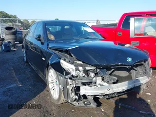 2010 BMW 5 Series 528i with VIN WBANU5C55AC124390, listed as a IAAI auction lot 41524736 with 213,184 mi miles and . Bid and sale history available at carsss.com. Image 6.