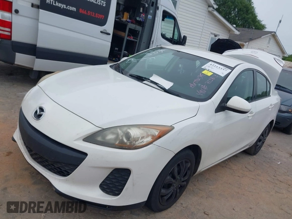 2013 Mazda 3 i SV with VIN JM1BL1TF8D1723813, listed as a IAAI auction lot 42213337 with 186,197 mi miles and . Bid and sale history available at DreamBid. Image 2.