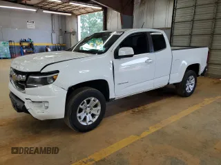 2020 Chevrolet Colorado 2WD LT with VIN 1GCHSCEA4L1154399, listed as a Copart auction lot 57677675 with 138,455 mi miles and Clean title. Bid and sale history available at DreamBid. Image 1.