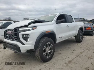 2024 GMC Canyon 4WD AT4 with VIN 1GTP6DEK7R1161063, listed as a Copart auction lot 82523764 with 6,069 mi miles and Salvage Title. Bid and sale history available at carsss.com. Image 1.