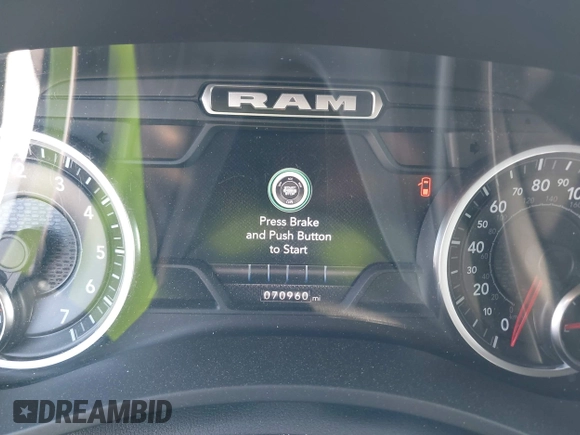 2022 Ram 2500 Tradesman with VIN 3C6UR4HJ2NG208791, listed as a IAAI auction lot 42428957 with 70,960 mi miles and . Bid and sale history available at DreamBid. Image 7.