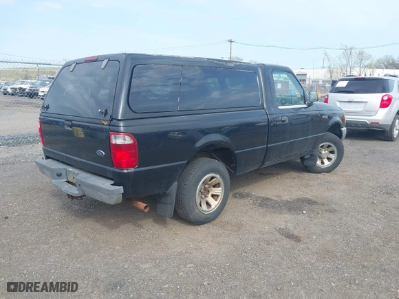 2001 Ford Ranger XL with VIN 1FTYR10DX1TA79131, listed as a IAAI auction lot 42016010 with 239,697 mi miles. Bid and sale history available at carsss.com. Image 4.