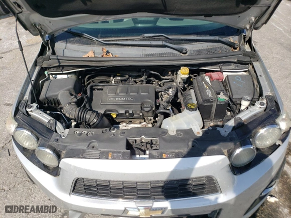 2014 Chevrolet Sonic LTZ with VIN 1G1JE5SB6E4215697, listed as a Copart auction lot 70820024 with 166,414 mi miles and Salvage Title. Bid and sale history available at carsss.com. Image 11.