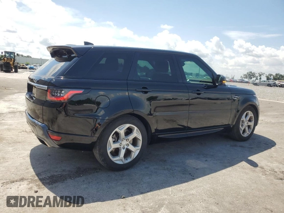 2020 Land Rover Range Rover Sport HSE with VIN SALWR2SUXLA719100, listed as a Copart auction lot 64001465 with 53,837 mi miles and Salvage title. Bid and sale history available at DreamBid. Image 3.