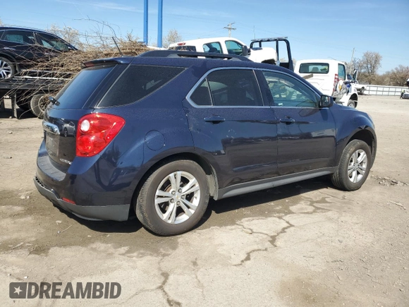 2015 Chevrolet Equinox LT with VIN 2GNALCEK1F6360649, listed as a Copart auction lot 53482655 with 75,456 mi miles and Salvage Title. Bid and sale history available at DreamBid. Image 3.