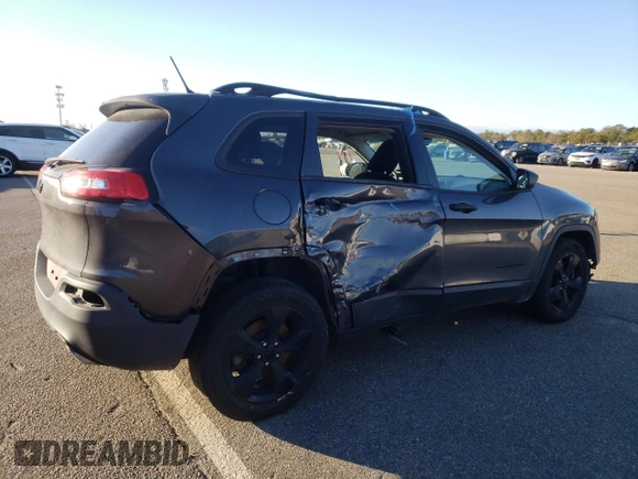 2017 Jeep Cherokee Sport with VIN 1C4PJMAS8HW560876, listed as a Copart auction lot 52275505 with 100,989 mi miles and Non Repairable. Bid and sale history available at carsss.com. Image 3.