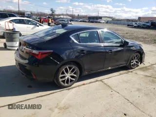 2022 Acura ILX Premium with VIN 19UDE2F71NA003043, listed as a Copart auction lot 45857985 with 63,476 mi miles and Salvage Title. Bid and sale history available at DreamBid. Image 3.