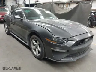2018 Ford Mustang EcoBoost with VIN 1FA6P8TH7J5159405, listed as a IAAI auction lot 41688840 with 83,585 mi miles. Bid and sale history available at carsss.com. Image 1.