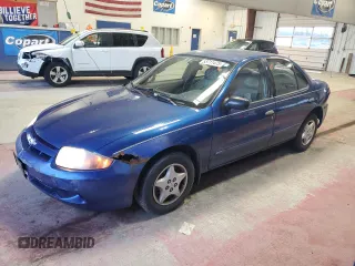 2005 Chevrolet Cavalier with VIN 1G1JC52F357201487, listed as a Copart auction lot 53711475 with 74,121 mi miles and Clean Title. Bid and sale history available at carsss.com. Image 1.