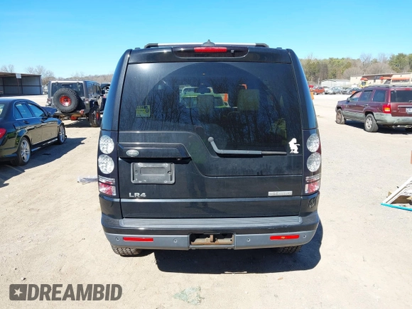 2015 Land Rover LR4 Lux with VIN SALAK2V61FA757783, listed as a IAAI auction lot 41695408 with 160,289 mi miles and . Bid and sale history available at DreamBid. Image 16.